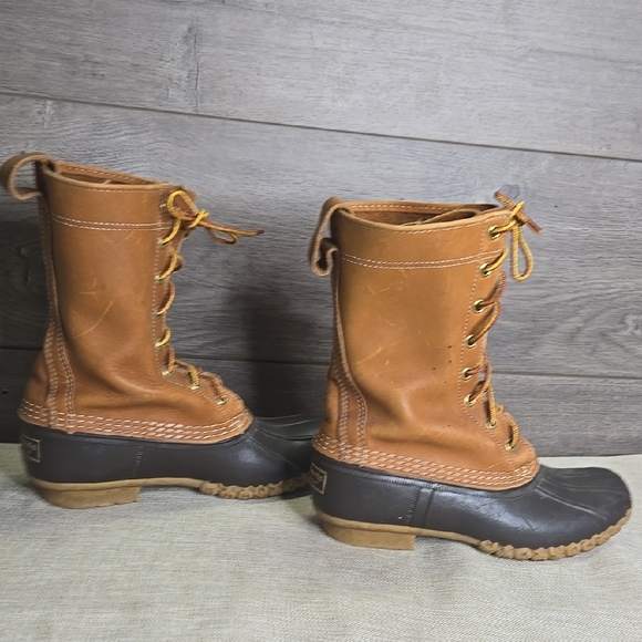 L.L. Bean Unisex Duck Boots size M6 L 8 - Picture 5 of 9